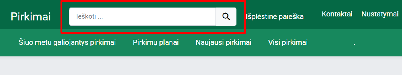 Greitoji paieška
